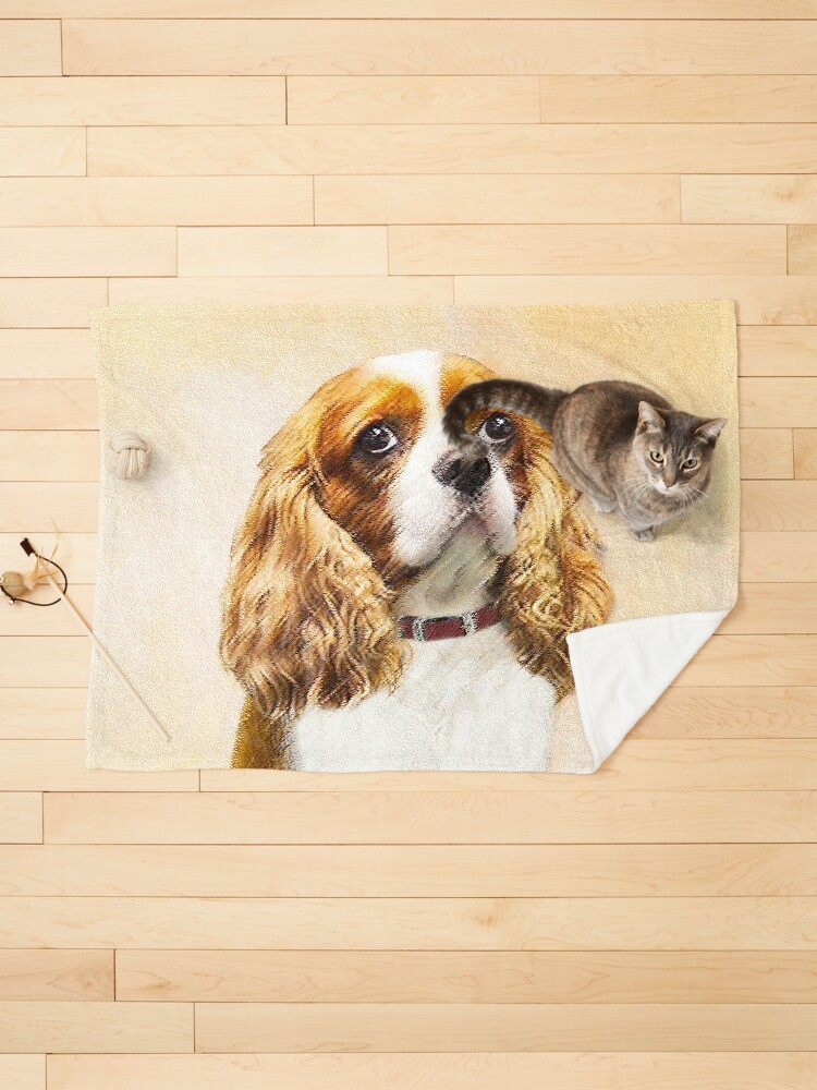 Cavalier king best sale charles spaniel blanket