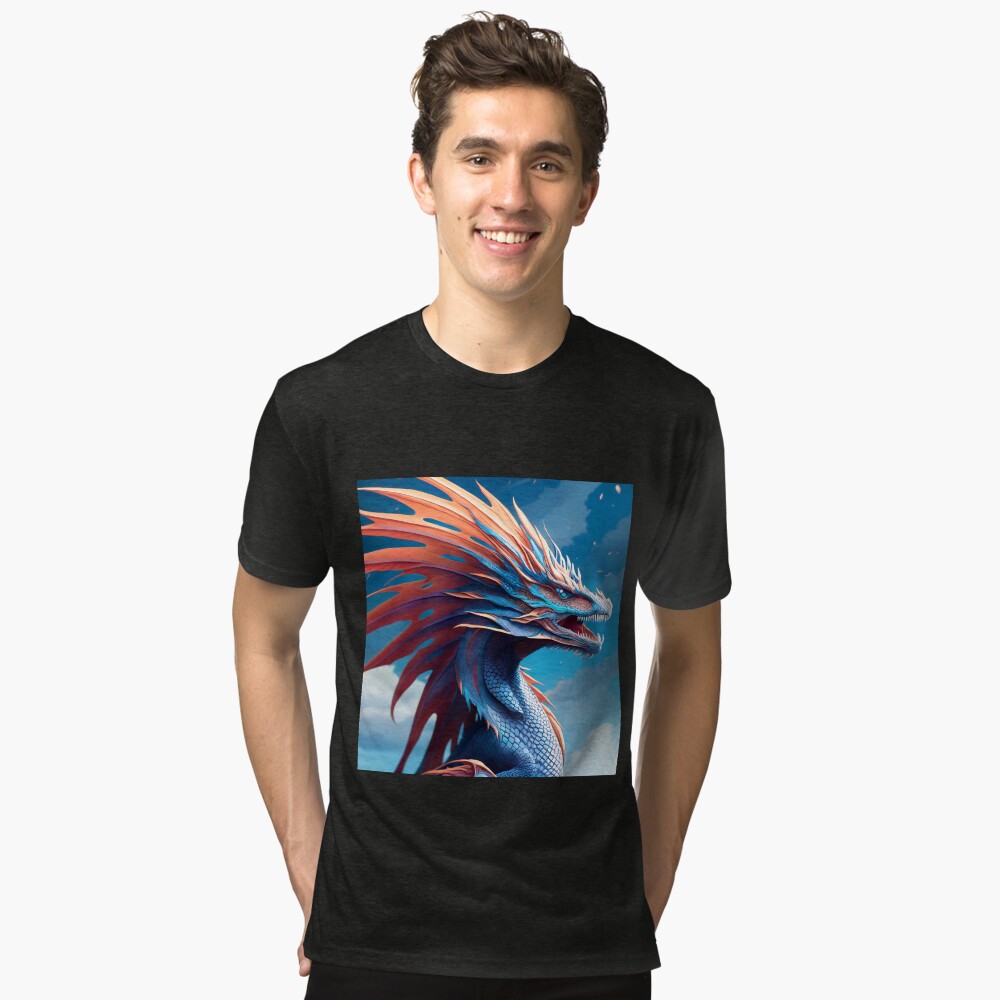 Item preview, Tri-blend T-Shirt designed and sold by dragynrain.