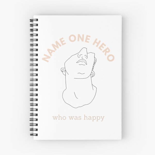 Item preview, Aesthetic Name One Hero Who Was Happy  The Song Of Achilles designed and sold by bau33Clothing.