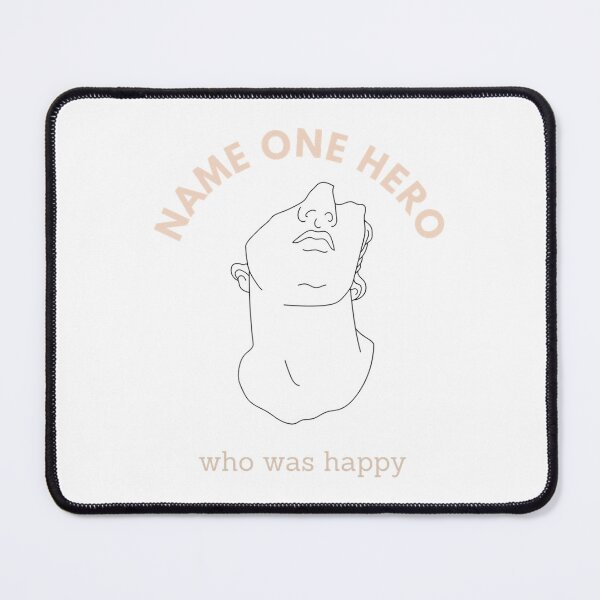 Item preview, Aesthetic Name One Hero Who Was Happy  The Song Of Achilles designed and sold by bau33Clothing.