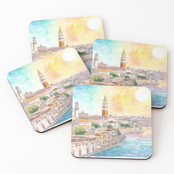 Item preview, Venice View from Canale della Giudecca to Salute and St Marks designed and sold by artshop77.
