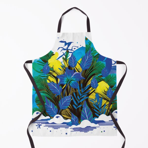 Aperçu de l'œuvre Beauté fluo motif imprimé tropical #3 créée et vendue par FunArt4You.