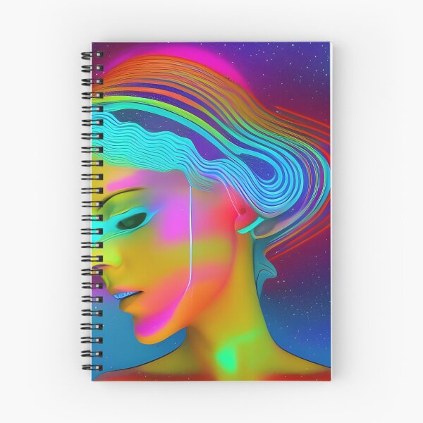 Item preview, Cold Rushin' (Love Vibration) No.6 - Astral Cosmic AI Illustration designed and sold by Recall-Design.