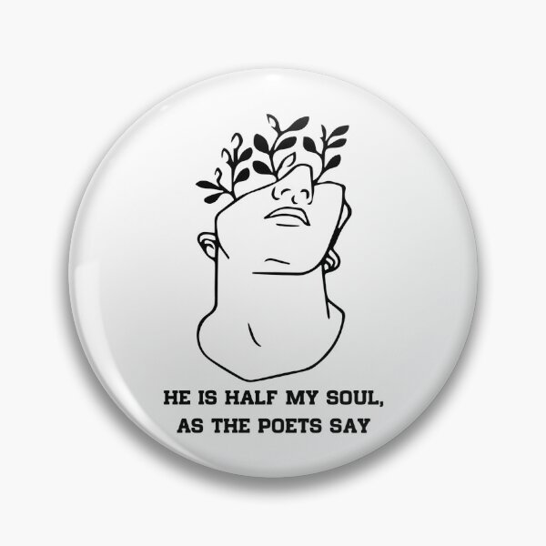 Item preview, He Is Half My Soul As The Poets Say designed and sold by bau33Clothing.