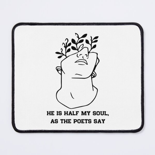 Item preview, He Is Half My Soul As The Poets Say designed and sold by bau33Clothing.