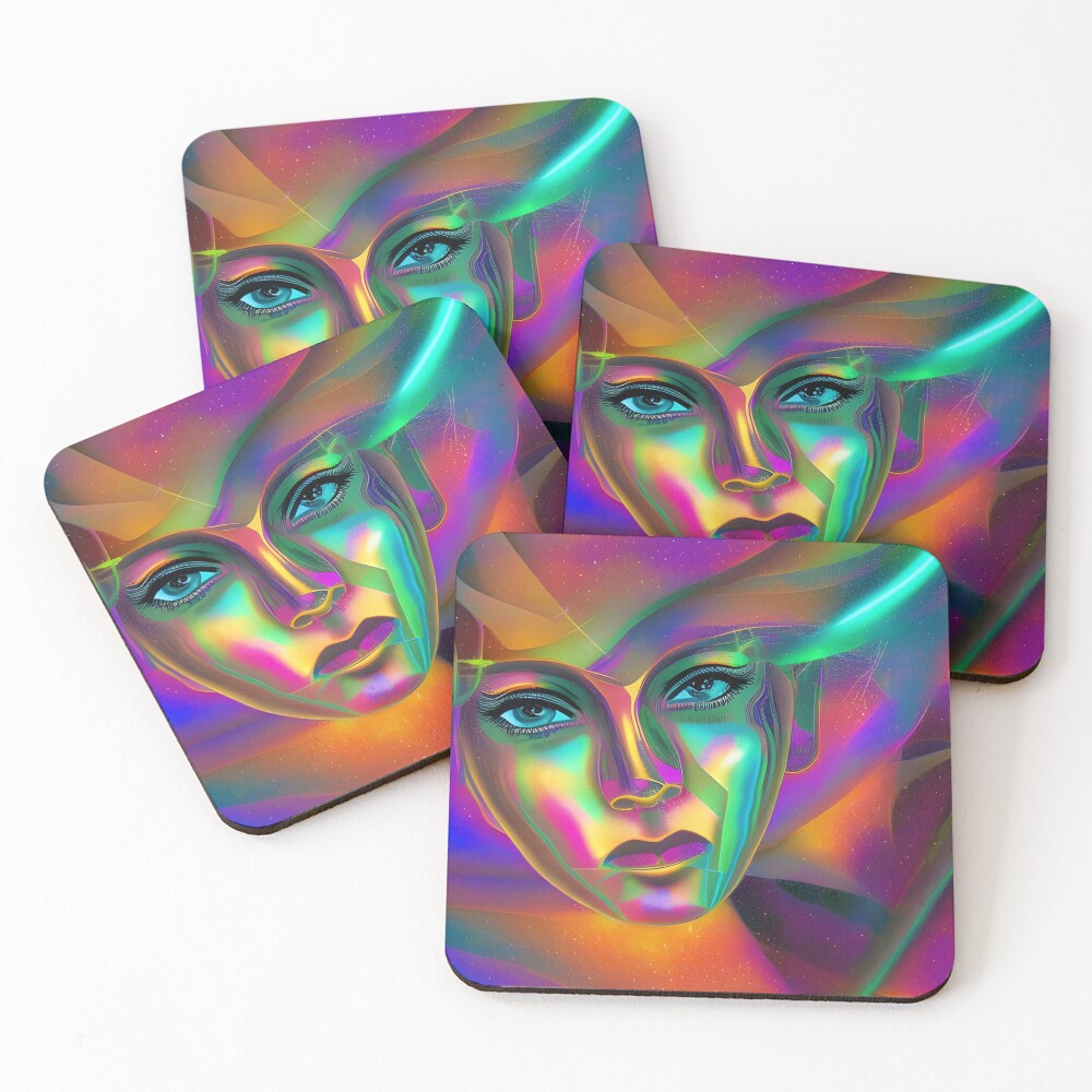 Artikel-Vorschau von Untersetzer (4er Set), designt und verkauft von Recall-Design.