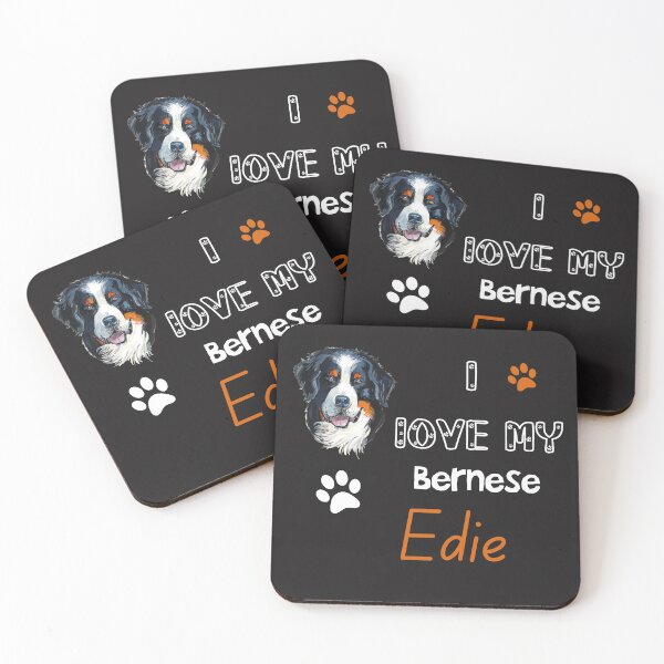 Item preview,  I love My Bernese Dog Edie : Bernese Mountain Dog Lover designed and sold by remonss.