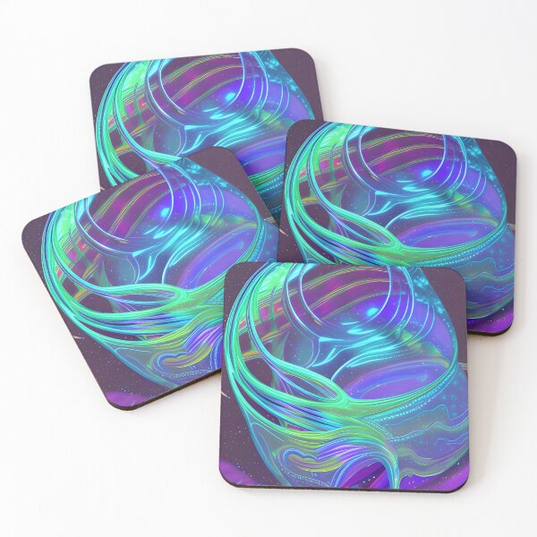 Item preview, Cold Rushin' (Love Vibration) No.9 - Astral Cosmic AI Illustration designed and sold by Recall-Design.