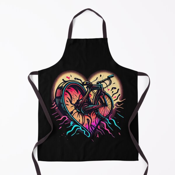 Item preview, BMX Heart Design - for BMX riders and lovers in Valentine's Day colors (2) designed and sold by TourDePassion.