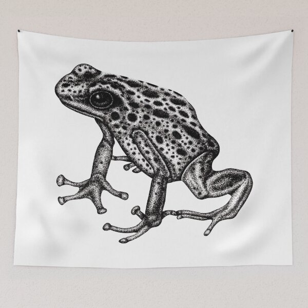 Item preview, Blue poison dart frog designed and sold by LorenDowding.