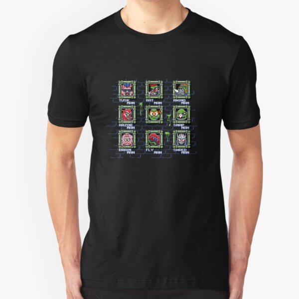 Teenage Mutant Mega Turtles (MIKEY) Slim Fit T-Shirt