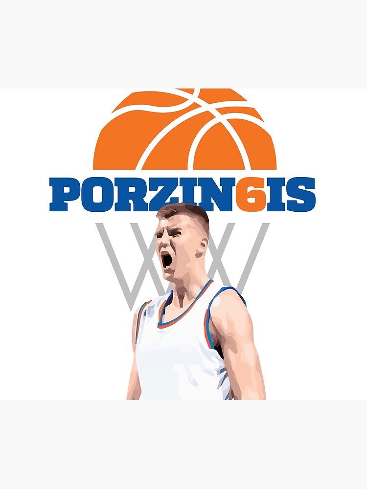 Wallpaper Kristaps Porzingis iPhone Case for Sale by navauca65