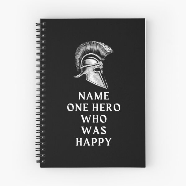 Item preview, Name one hero who was happy, the song of achilles  designed and sold by bau33Clothing.