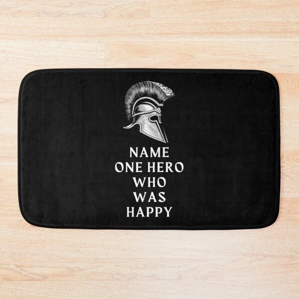 Item preview, Name one hero who was happy, the song of achilles  designed and sold by bau33Clothing.