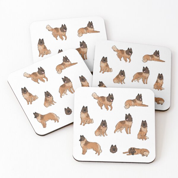Item preview, Belgian Shepherd Tervuren cute cartoon illustration   designed and sold by Yarafantasyart.