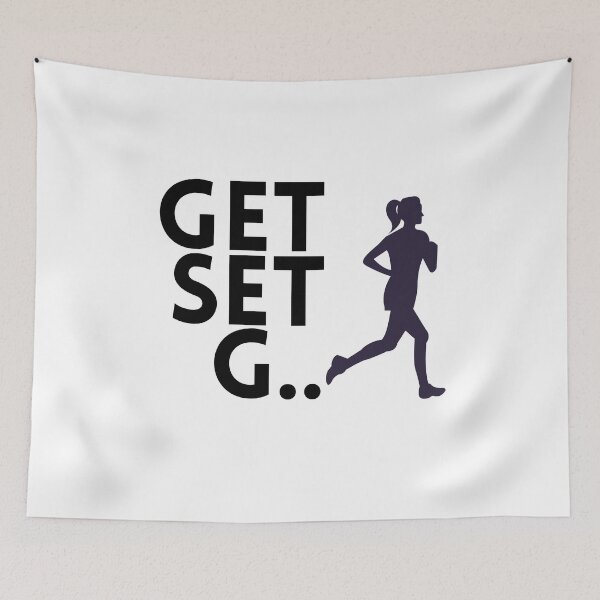 Item preview, Get set go - inspirational quotes - K367 -  designed and sold by K367.