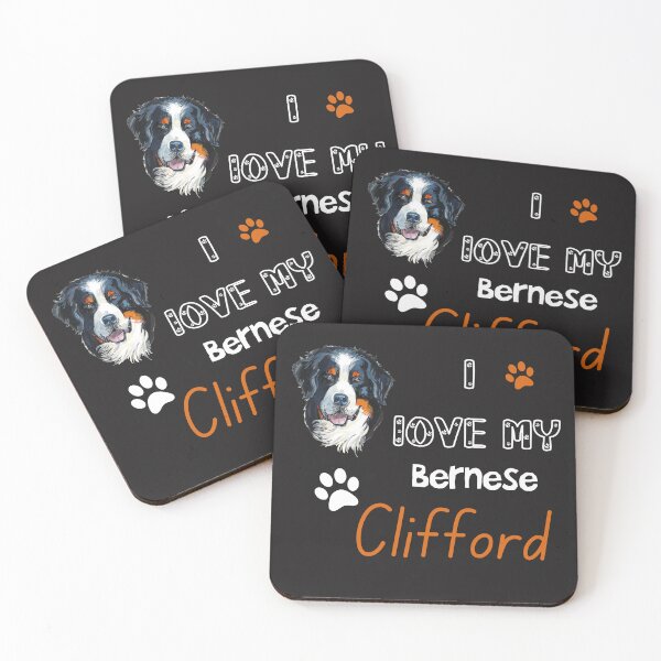 Item preview,  I love My Bernese Dog Clifford : Bernese Mountain Dog Lover designed and sold by remonss.