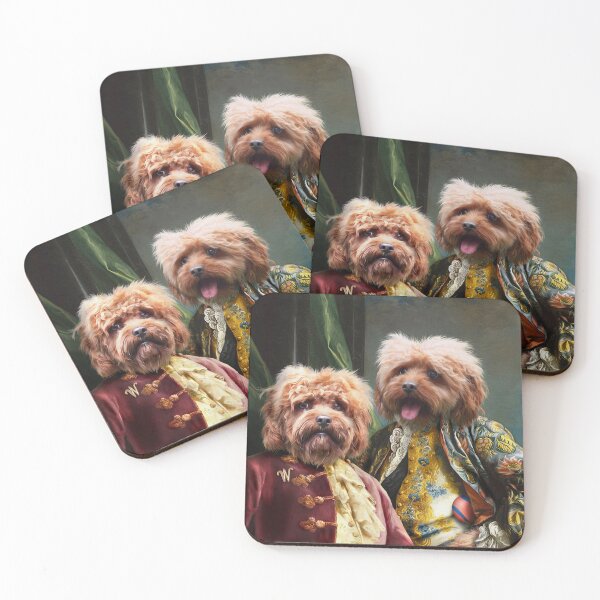 Item preview, Dog Portrait - Woodrow and Wilson designed and sold by carpo17.