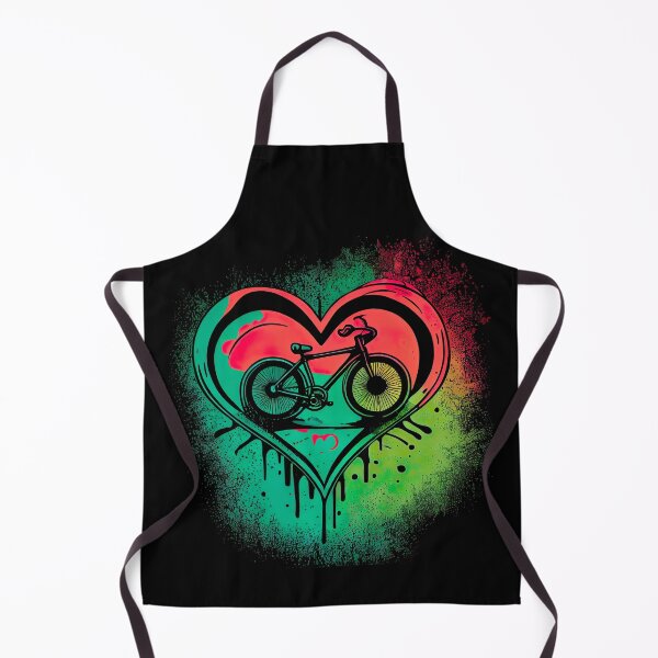 Item preview, BMX Heart Design - for BMX riders and lovers in Valentine's Day colors (3) designed and sold by TourDePassion.