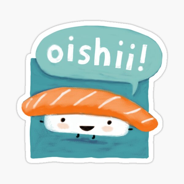 Sushi Cannon ball Attack - Sushi - Sticker