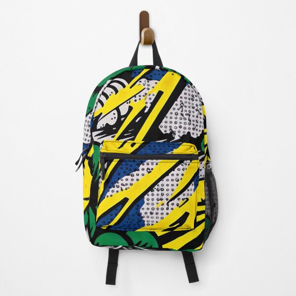 Item preview, Nature Pop Art: a vibrant landscape in the spirit of Roy Lichtenstein designed and sold by Papouilles.