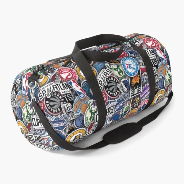 NBA teams stickers Duffle Bag