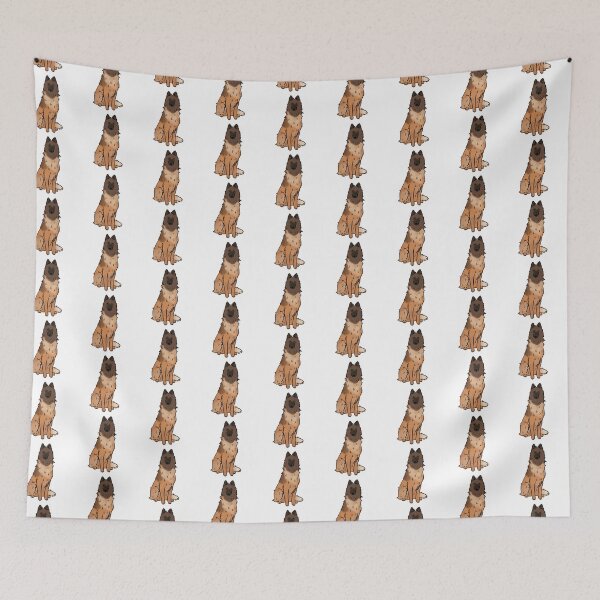 Item preview, Belgian shepherd tervuren dog cute illustration  designed and sold by Yarafantasyart.