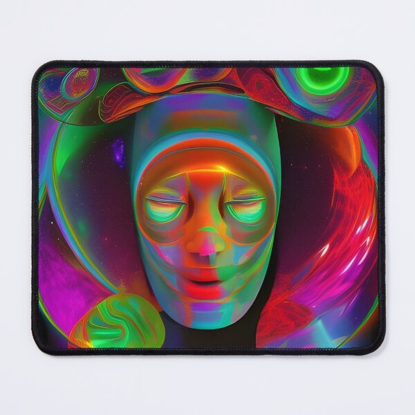Item preview, Take Your Brain to Another Dimension No.2 - Astral Cosmic AI Illustration designed and sold by Recall-Design.