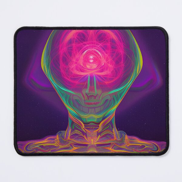 Item preview, Take Your Brain to Another Dimension No.3 - Astral Cosmic AI Illustration designed and sold by Recall-Design.