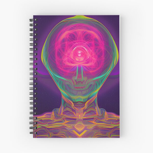 Item preview, Take Your Brain to Another Dimension No.3 - Astral Cosmic AI Illustration designed and sold by Recall-Design.