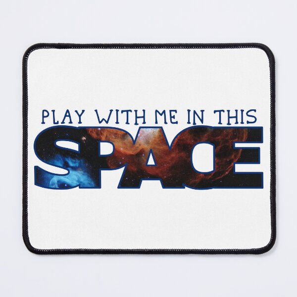 Item preview, Play With Me in This Space (light background) designed and sold by fuzzytooth.