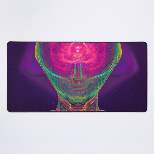 Item preview, Take Your Brain to Another Dimension No.3 - Astral Cosmic AI Illustration designed and sold by Recall-Design.