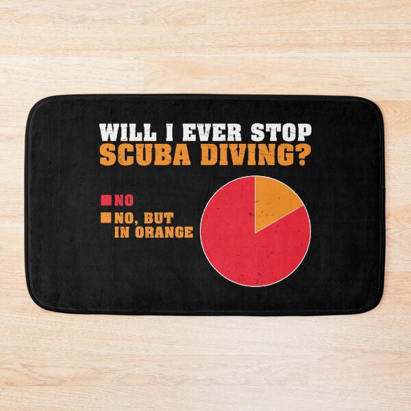 Item preview, Will I Ever Stop Scuba Diving Funny Diving designed and sold by StrongShirts.
