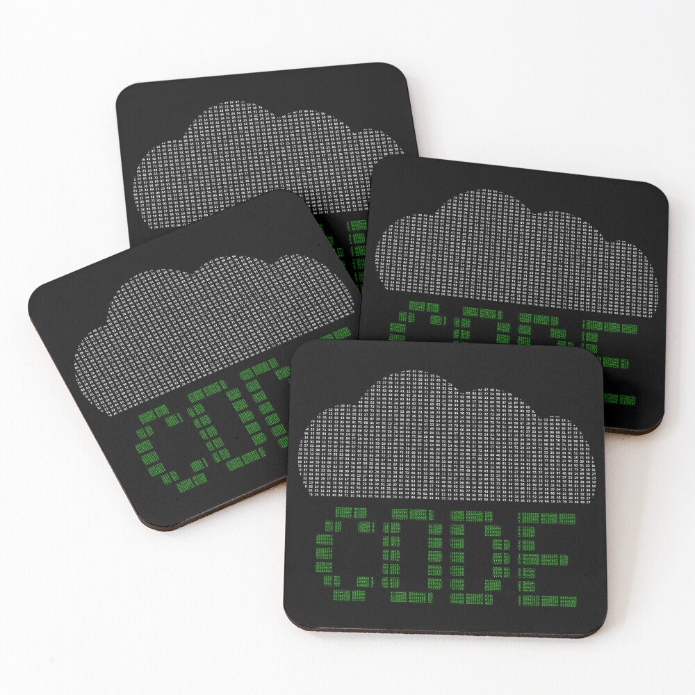 Item preview, Coasters (Set of 4) designed and sold by geeksta.