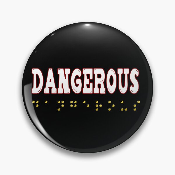 Item preview, braille warning designed and sold by Foxlindesigns.