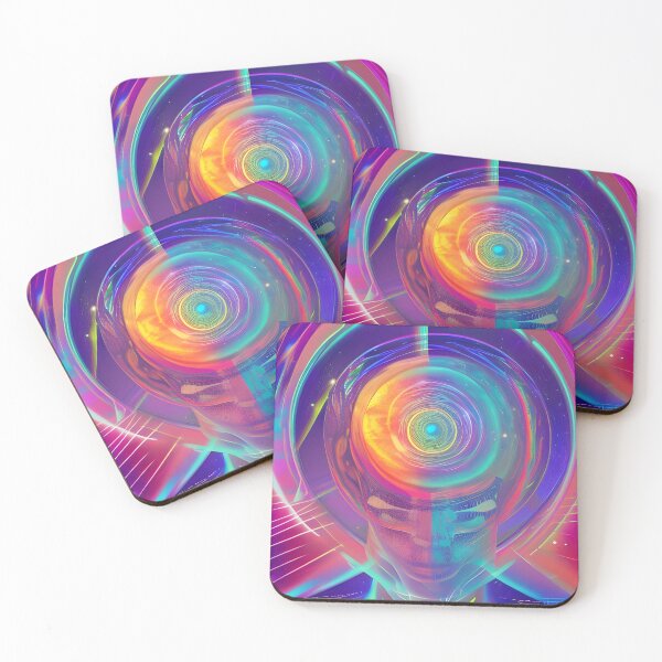 Item preview, Take Your Brain to Another Dimension No.5 - Astral Cosmic AI Illustration designed and sold by Recall-Design.
