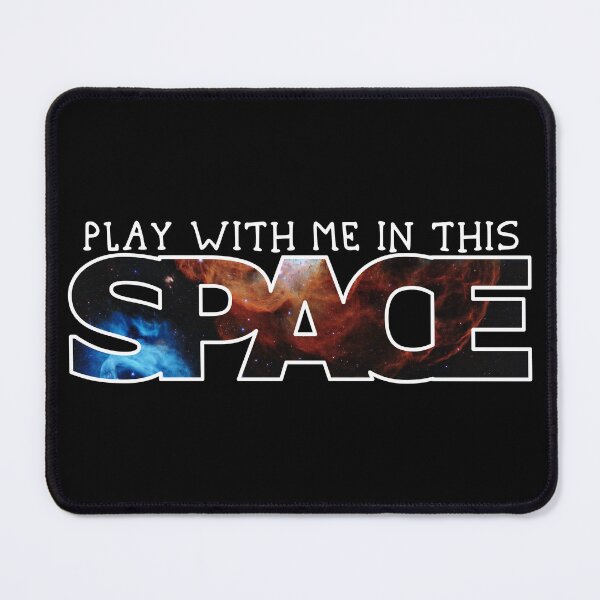 Item preview, Play With Me in This Space (dark background) designed and sold by fuzzytooth.