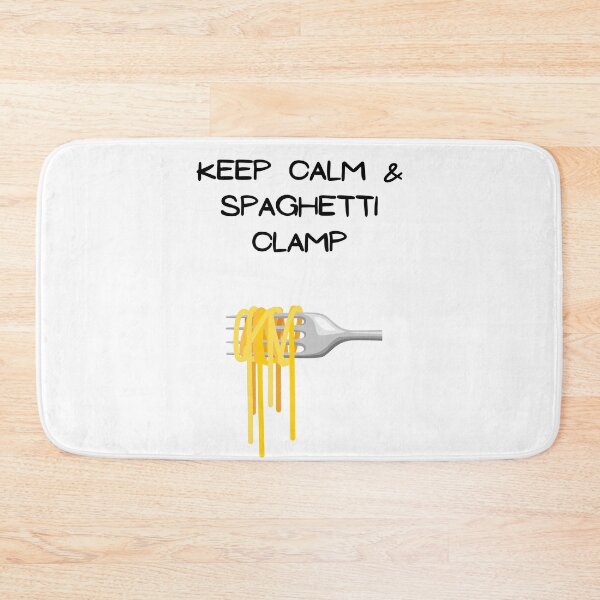 Item preview, Keep calm and spaghetti clamp, Willow Days designed and sold by avit1.