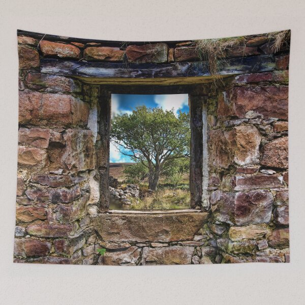 Item preview, Old Croft Window-Scotland designed and sold by fr3spirit7.