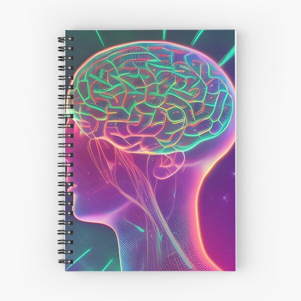 Item preview, Take Your Brain to Another Dimension No.6 - Astral Cosmic AI Illustration designed and sold by Recall-Design.