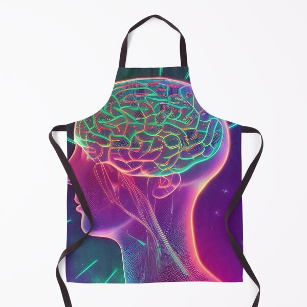 Item preview, Take Your Brain to Another Dimension No.6 - Astral Cosmic AI Illustration designed and sold by Recall-Design.