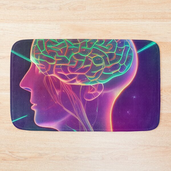 Item preview, Take Your Brain to Another Dimension No.6 - Astral Cosmic AI Illustration designed and sold by Recall-Design.