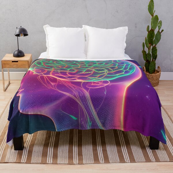 Item preview, Take Your Brain to Another Dimension No.6 - Astral Cosmic AI Illustration designed and sold by Recall-Design.