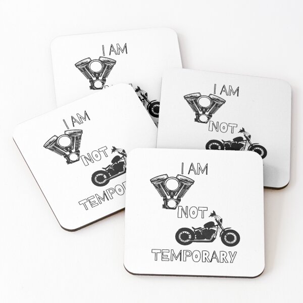 Item preview, I am not temporary. designed and sold by ConradoBullhead.