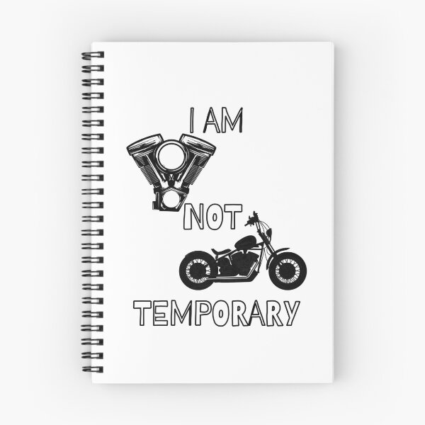 Item preview, I am not temporary. designed and sold by ConradoBullhead.