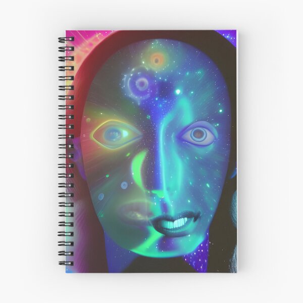 Item preview, Take Your Brain to Another Dimension No.7 - Astral Cosmic AI Illustration designed and sold by Recall-Design.