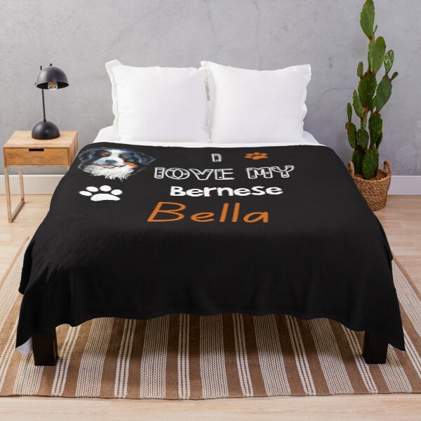 Item preview, I love My Bernese Mountain Dog Bela : Bernese Mountain Dog Lover designed and sold by remonss.