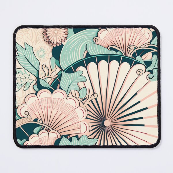 Item preview, 1970s Fan Pattern | Asian Fans | Pastel Fans | Hand Fans | 1970s Fans Pattern | high resolution designed and sold by Synthetic-Intel.