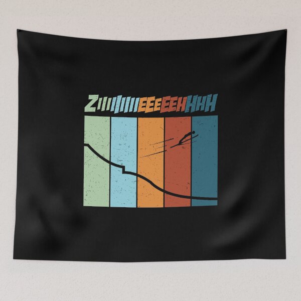 Item preview, Ski Jumping Pull Call Funny Ski Flies designed and sold by StrongShirts.