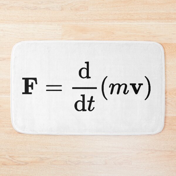Item preview, newton second law, classical physics basics designed and sold by NoetherSym.